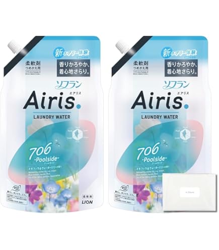 Amazon | ライオン ソフラン エアリス 柔軟剤 詰替850ml×6個